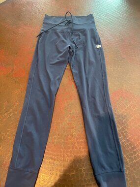 Vuori Leggings Blue High Rise Performance Jogger Style XS Athleisure